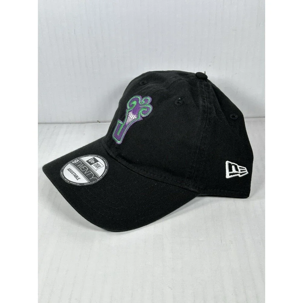New Era 9TWENTY DC Comics The Joker Adjustable Hat Cap Black OSFM NWT